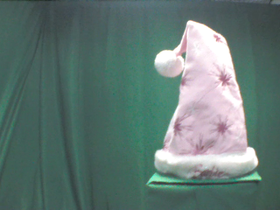 Pink Santa Hat